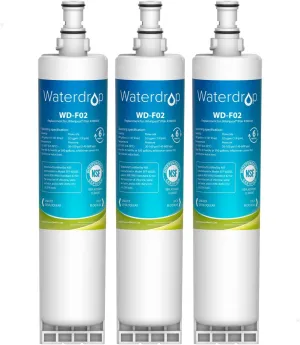 Waterdrop 4396508 Replacement for Whirlpool® 4396510, EDR5RXD1, NLC240V, PNL240V, 4396508p, 4396547, 4392857, LC400V, WF-NLC240V, Everydrop® Filter 5 Refrigerator Water Filter,3 PACK(Package May Vary)