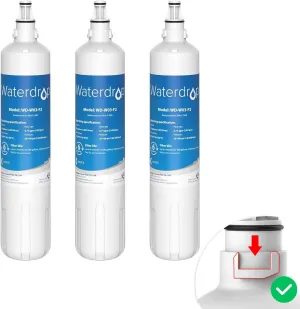 Waterdrop F-2000 4204490 Water Filter, Replacement for Sub-Zero 4204490, InSinkErator® F-1000 F-2000 F-3000 Filter and AquaPure AP Easy C-Complete, Sub Zero Water Filter Replacement, NSF/ANSI 42