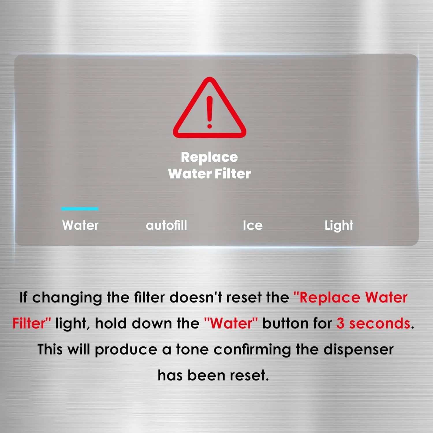 Waterdrop Replacement for GE® RPWFE®, RPWF (Built-in CHIP) Refrigerator Water Filter, Compatible with GFE28GYNFS, GFE28GELDS, PFE28KELDS, PFE28KYNFS, GFD28GELDS, PWE23KELDS, 2 Filters