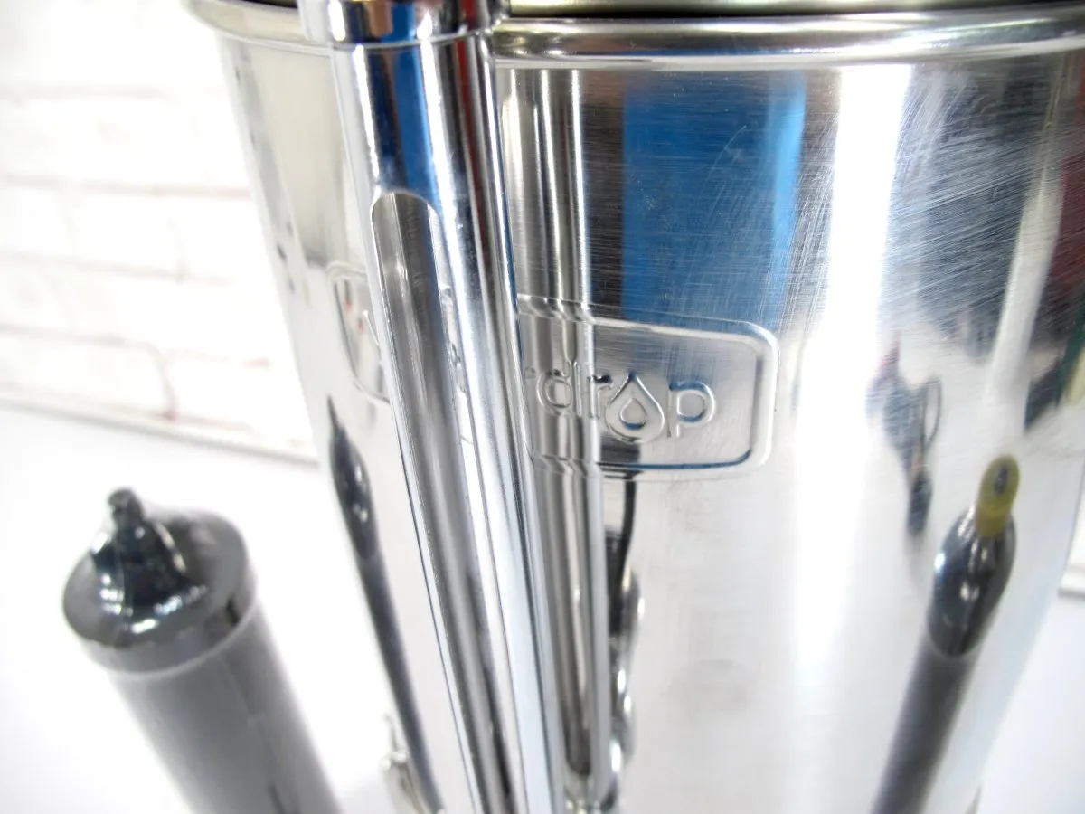 Waterdrop WD-TK-FS Gravity-fed Water Filter System, Stainless-steel System