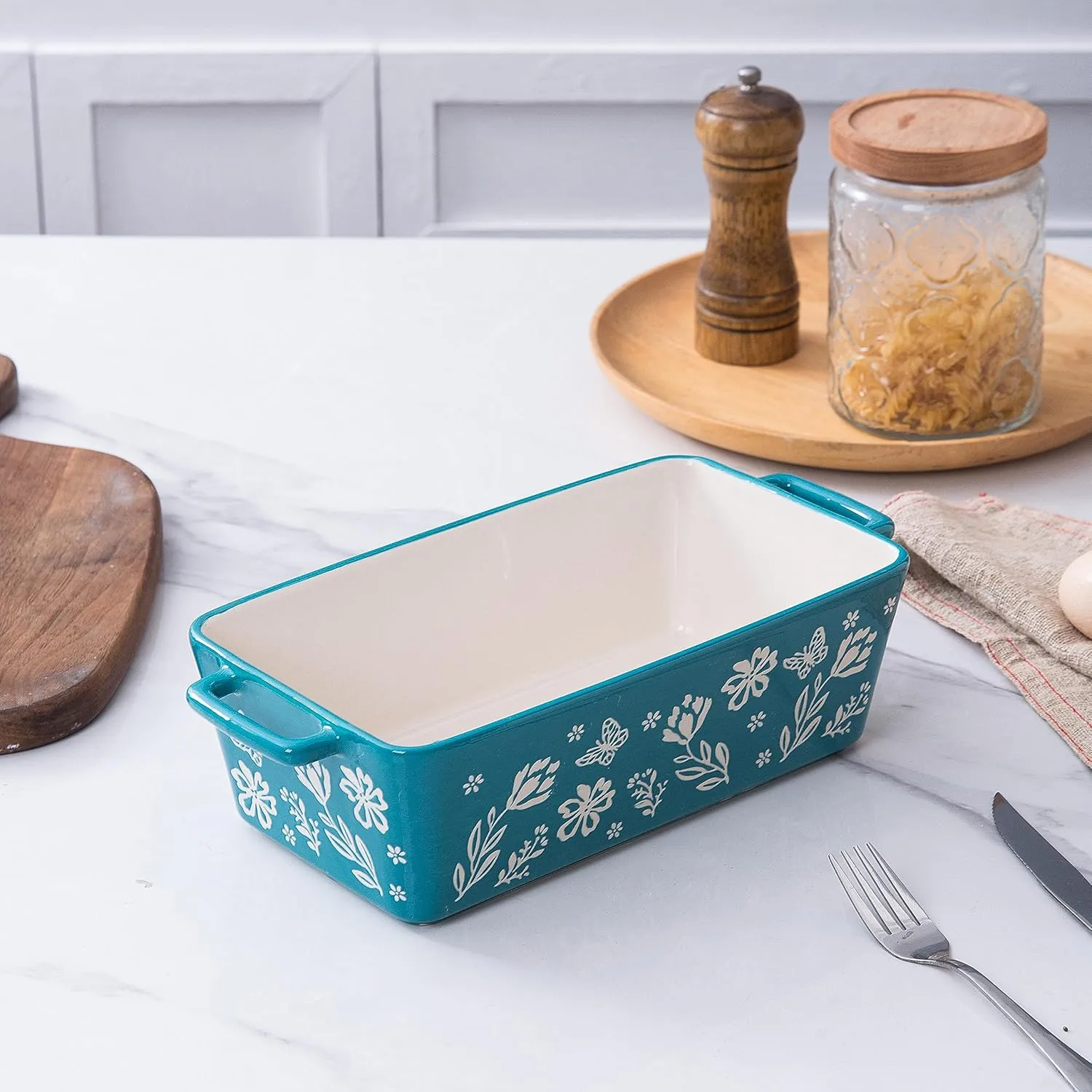 Wisenvoy Bread Pan Loaf Pan Ceramic Bread Pans for Baking Meatloaf Pan Nonstick Loaf Pans