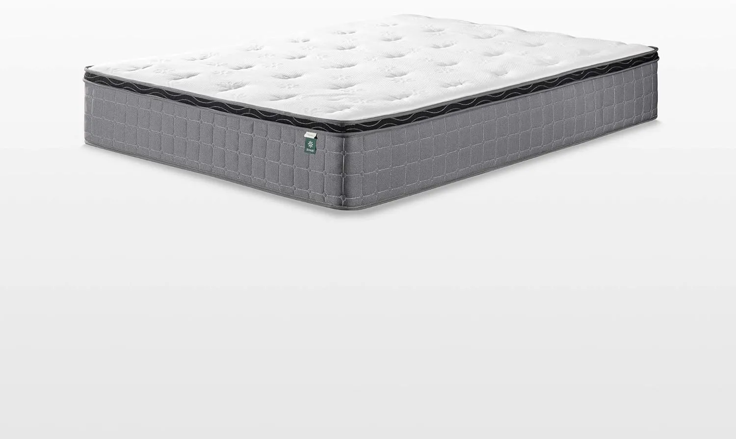 ZINUS 12 Inch Cool Touch Comfort Gel-Infused Hybrid Mattress, Twin, Pocket Innersprings for Motion Isolation, Mattress in A Box