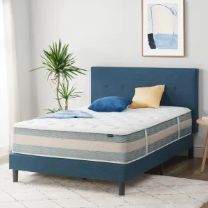 ZINUS 12 Inch Cooling Comfort Support Hybrid Mattress [New Version], Full, Fiberglass Free, Medium Plush, Cooling Motion Isolation, Certified Safe Foams & Fabric, Mattress in A Box