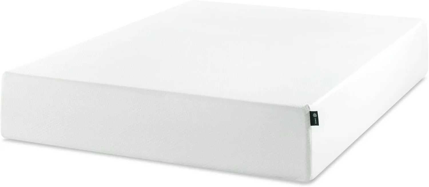 ZINUS 12 Inch Green Tea Memory Foam Mattress [New Version], King, Fiberglass free, Medium Firm Feel, Zoned Pressure Relief, Certified Safe Foams & Fabric, Mattress in A Box