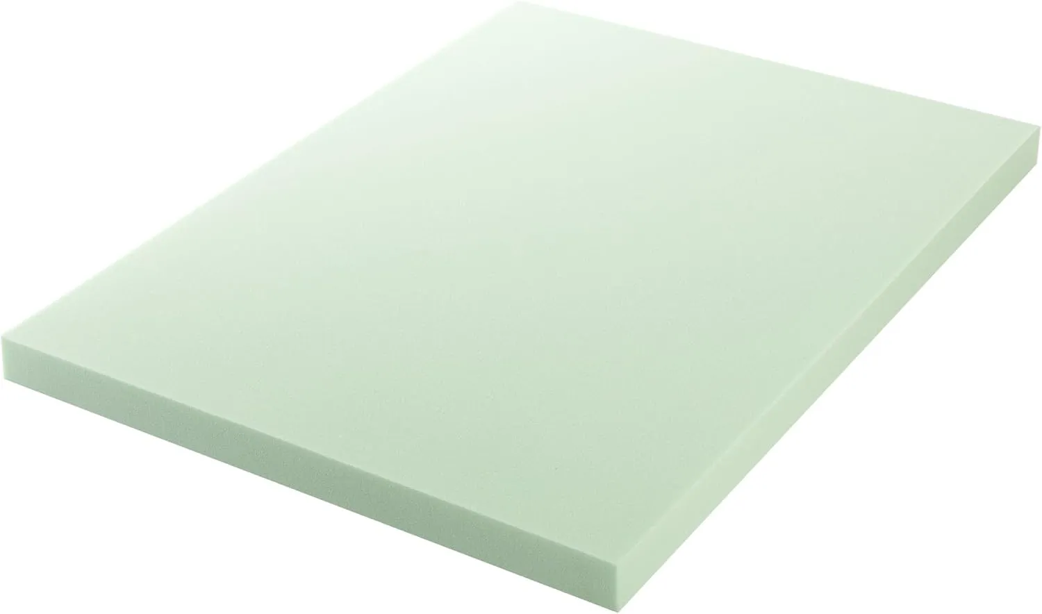 ZINUS 4 Inch Green Tea Memory Foam Mattress Topper, Smaller, More Convenient WonderBox Packaging, Pressure-Relieving Layers, CertiPUR-US Certified, Full