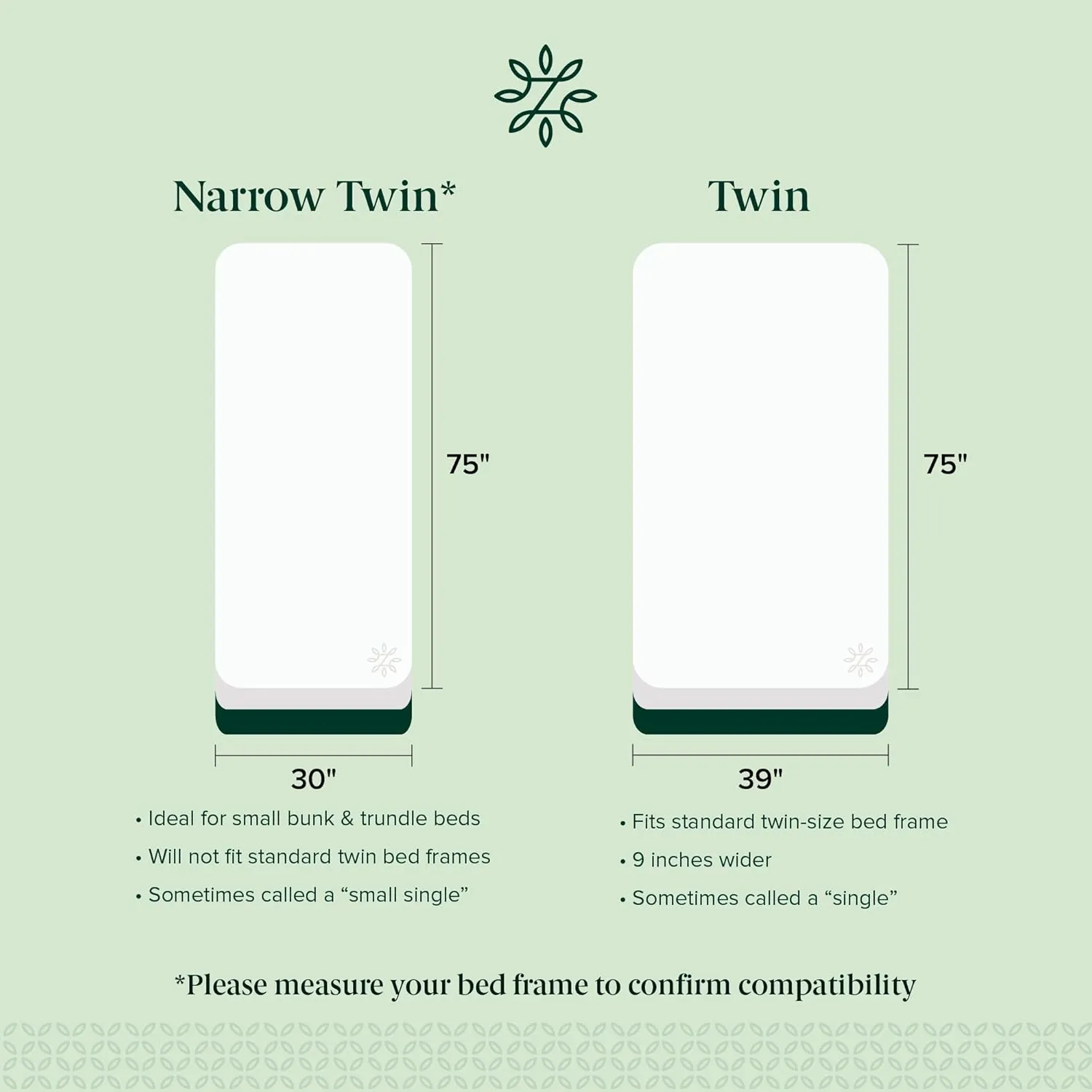 ZINUS 6 Inch Foam and Spring Hybrid Mattress [New Version], Twin, Medium Firmness, Durable Support, Certified Safe Foams & Fabric, Mattress in A Box