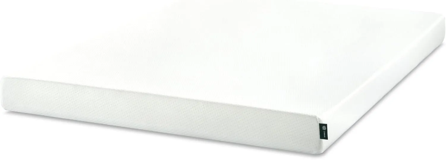 ZINUS 6 Inch Green Tea Memory Foam Mattress [New Version], Twin, Fiberglass free, Medium Firm Feel, Zoned Pressure Relief, Certified Safe Foams & Fabric, Mattress in A Box
