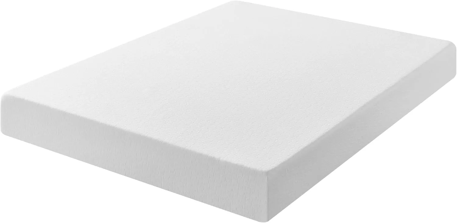 ZINUS 8 Inch Green Tea ActivFresh(R) Memory Foam Mattress, Queen, Mattress in A Box with Compact WONDERBOX Packaging, CertiPUR-US Certified