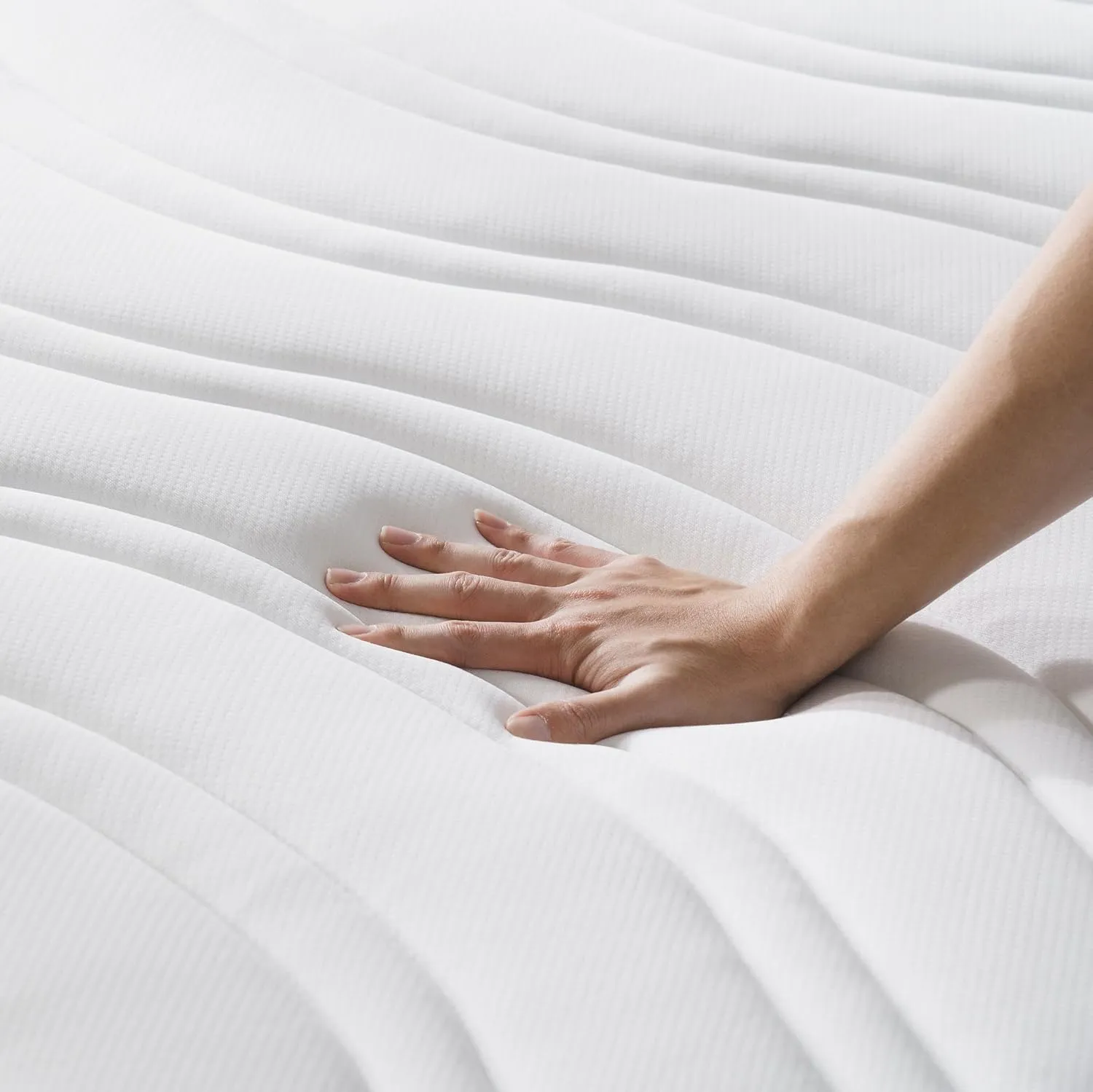 ZINUS 8 Inch Spring Sensation Hybrid Mattress [New Version], Full, Fiberglass Free, Medium Firmness, Durable Support, Certified Safe Foams & Fabric, Mattress in A Box